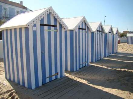 Cabine de plage à Chatelaillon Plage